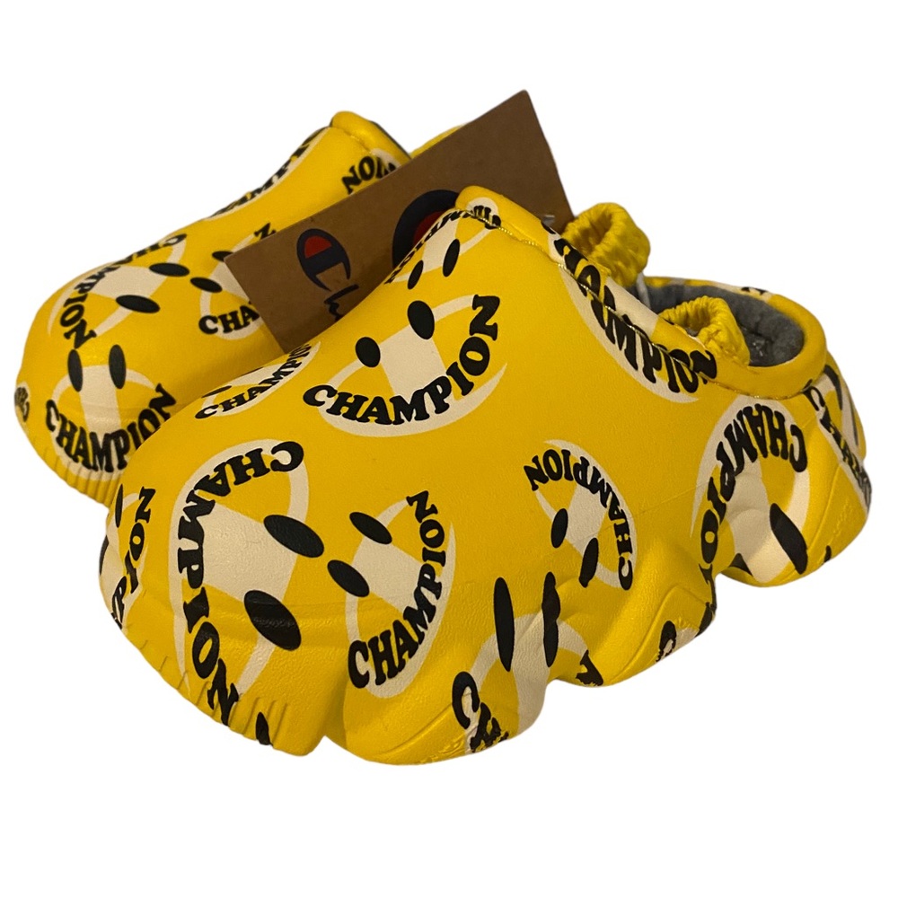 CHAMPION Little Kids/Toddler Yellow Super Meloso Smile Size: 7
